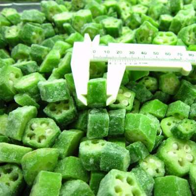 New Arrival Bulk Frozen Vegetables for iqf Okra