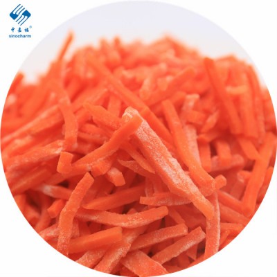 2020 new crop IQF Frozen Fresh Carrot Strip